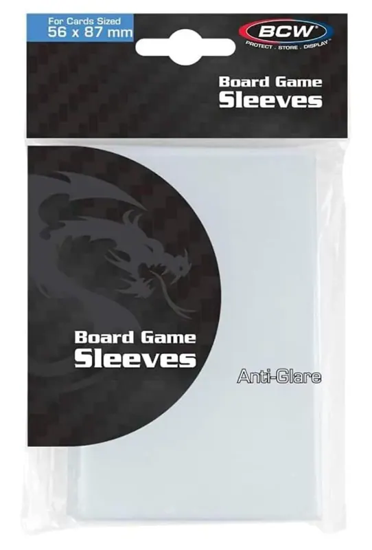 Bcw Sleeves Anti-Glare 56x87 mm