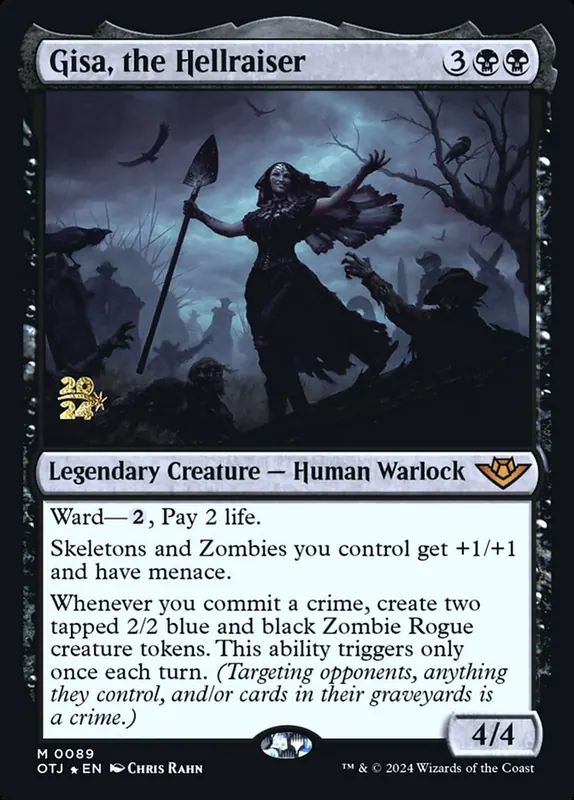Gisa, the Hellraiser [Outlaws of Thunder Junction Promos]