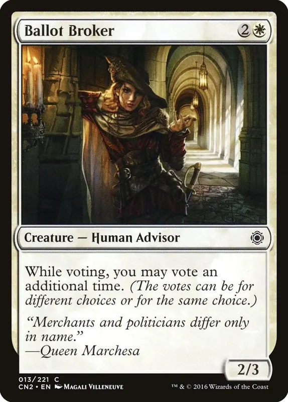 Ballot Broker [Conspiracy: Take the Crown]