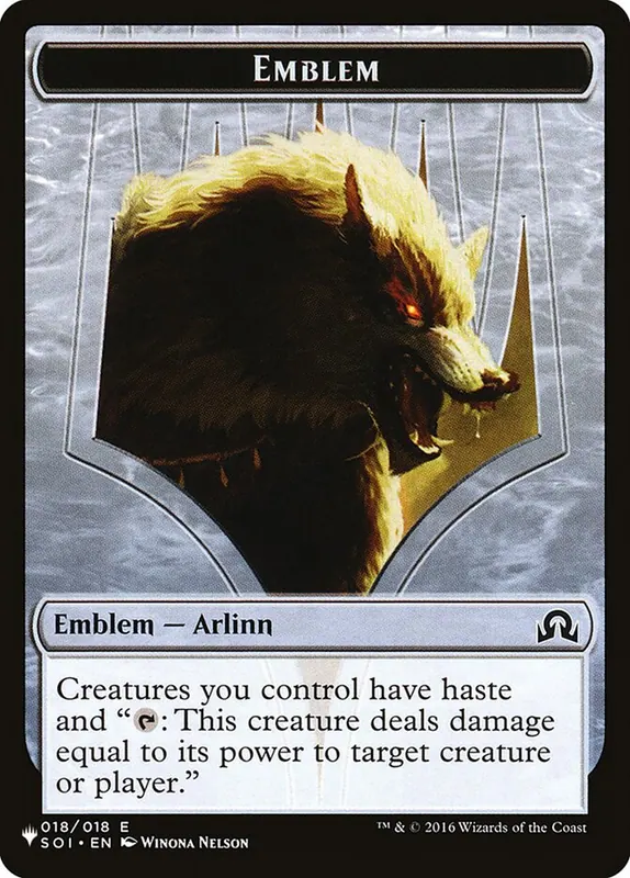 Arlinn, Embraced by the Moon Emblem [The List]