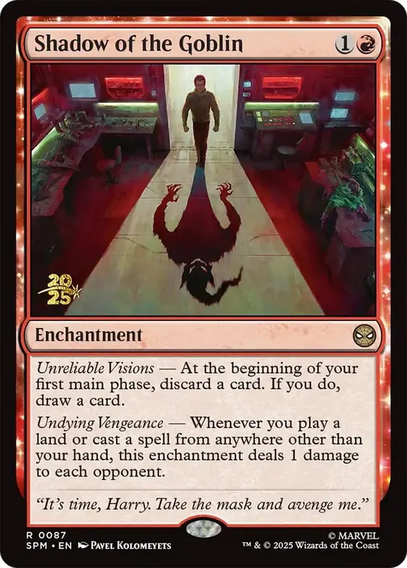 Shadow of the Goblin [Marvel's Spider-Man Prerelease Promos]