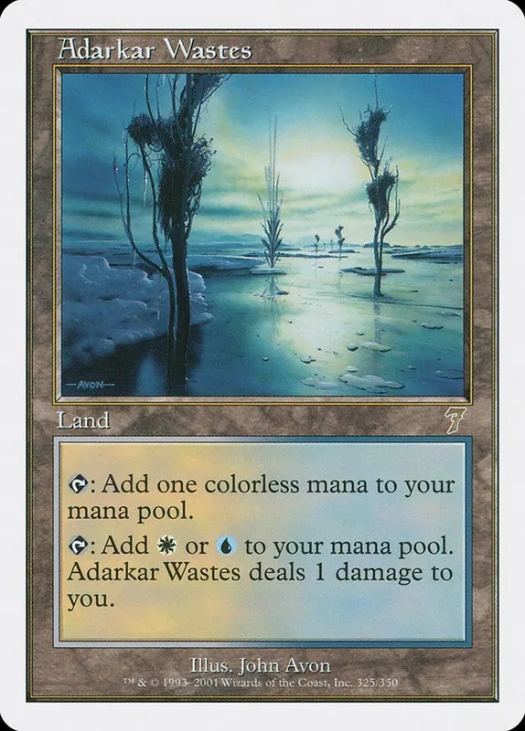 Adarkar Wastes [Seventh Edition] - Español