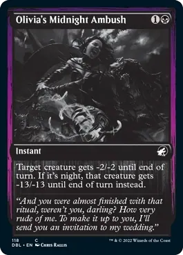 Olivia's Midnight Ambush [Innistrad: Double Feature]