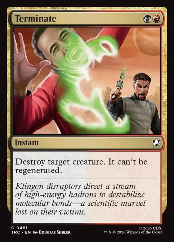 Terminate [Star Trek Commander]