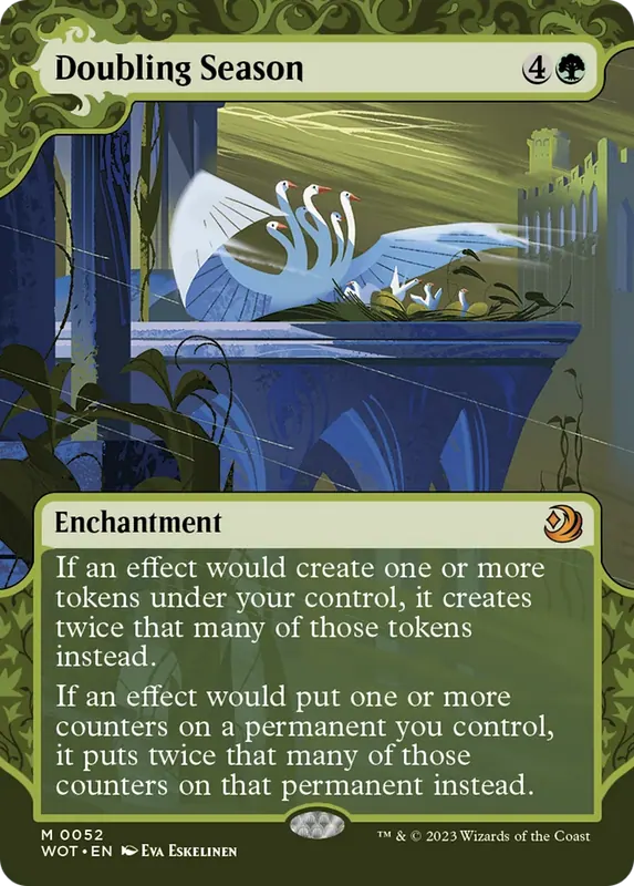 Doubling Season [Wilds of Eldraine: Enchanting Tales]