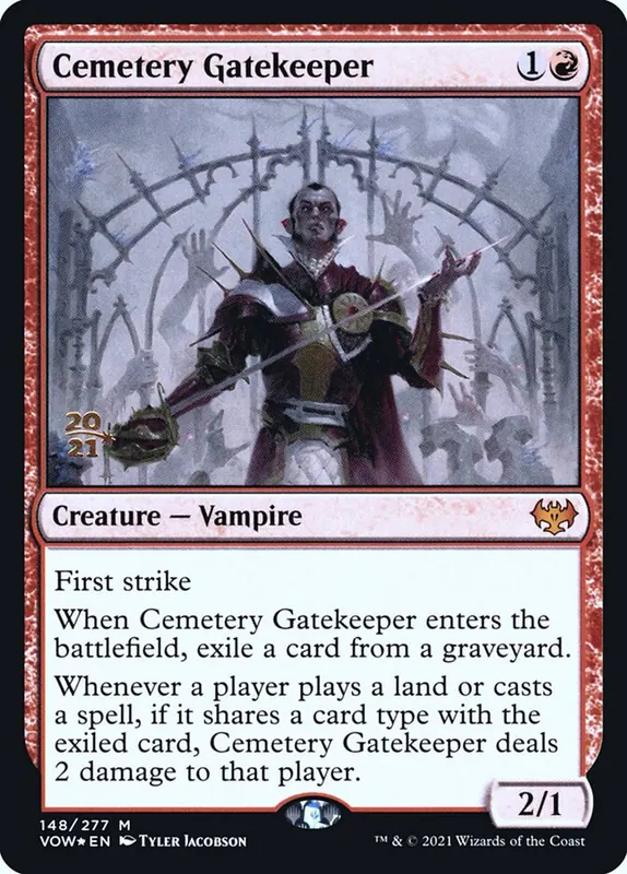 Cemetery Gatekeeper [Innistrad: Crimson Vow Promos]