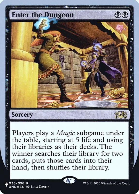 Enter the Dungeon [The List (Unfinity Foil Edition)]