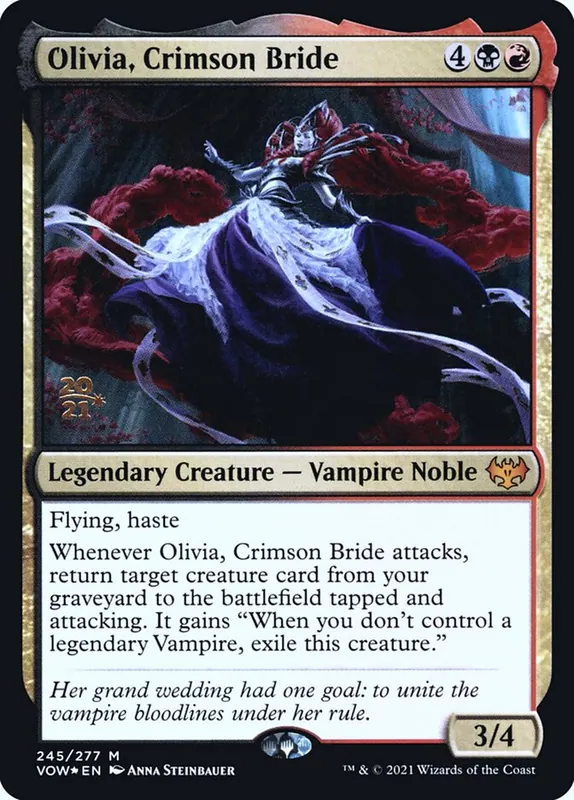 Olivia, Crimson Bride [Innistrad: Crimson Vow Promos]