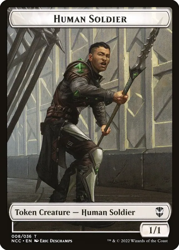 Human Soldier [New Capenna Commander Tokens]