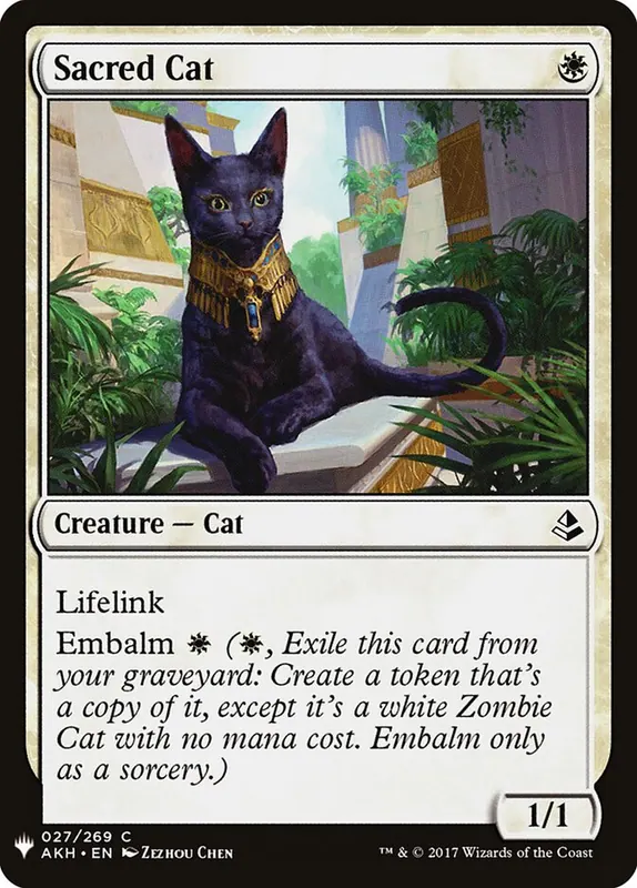 Sacred Cat [The List]