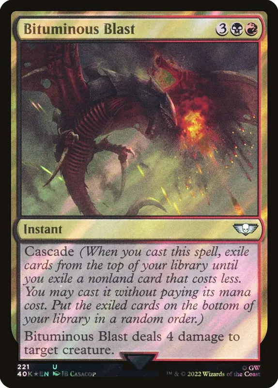 Bituminous Blast [Warhammer 40,000 Commander]