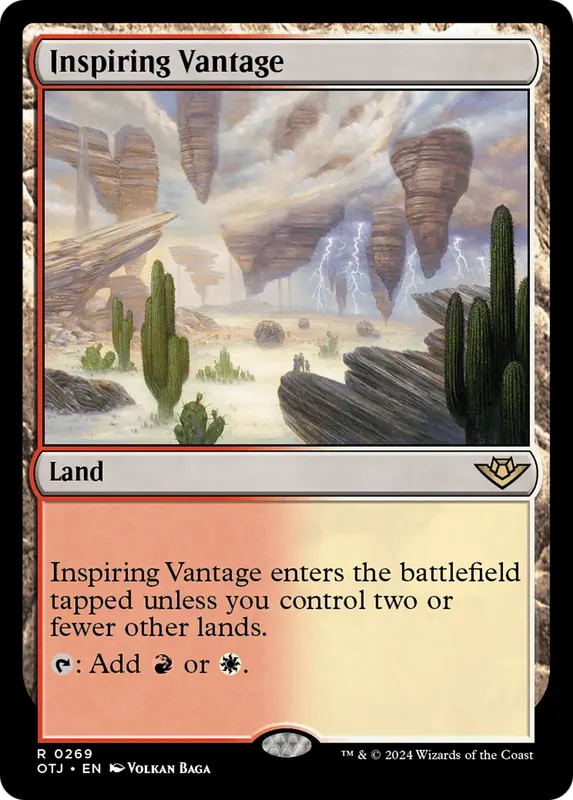 Inspiring Vantage - Español [Outlaws of Thunder Junction]