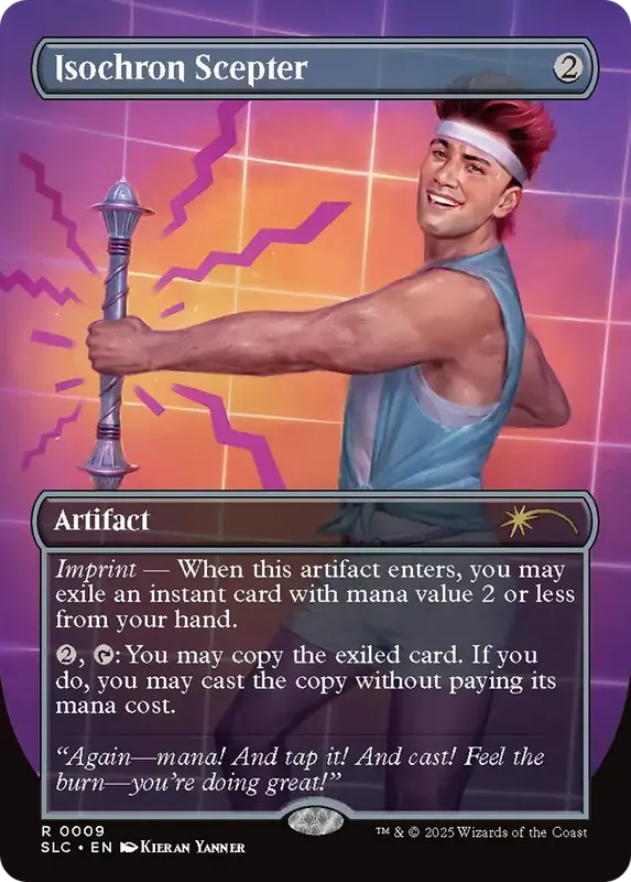 Isochron Scepter [Secret Lair Countdown Kit]