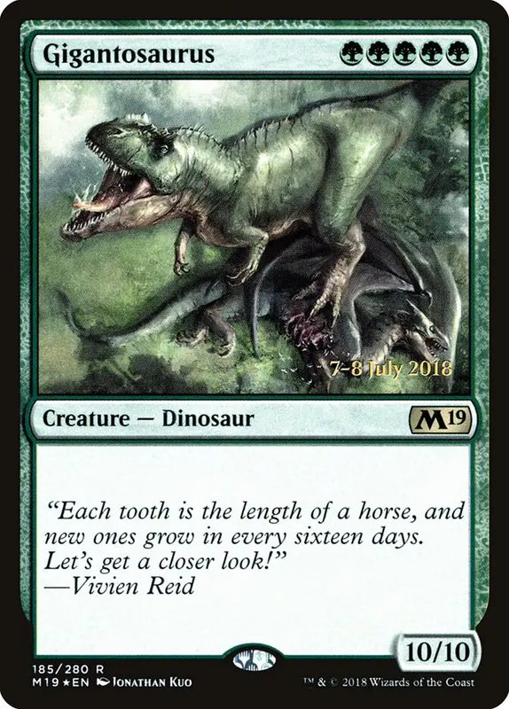 Gigantosaurus [Core Set 2019 Promos]