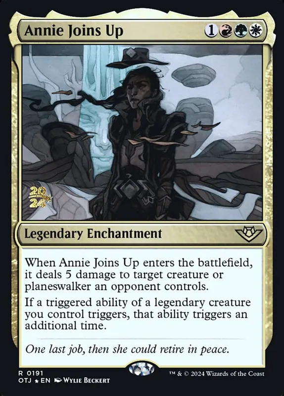 Annie Joins Up [Outlaws of Thunder Junction Promos]