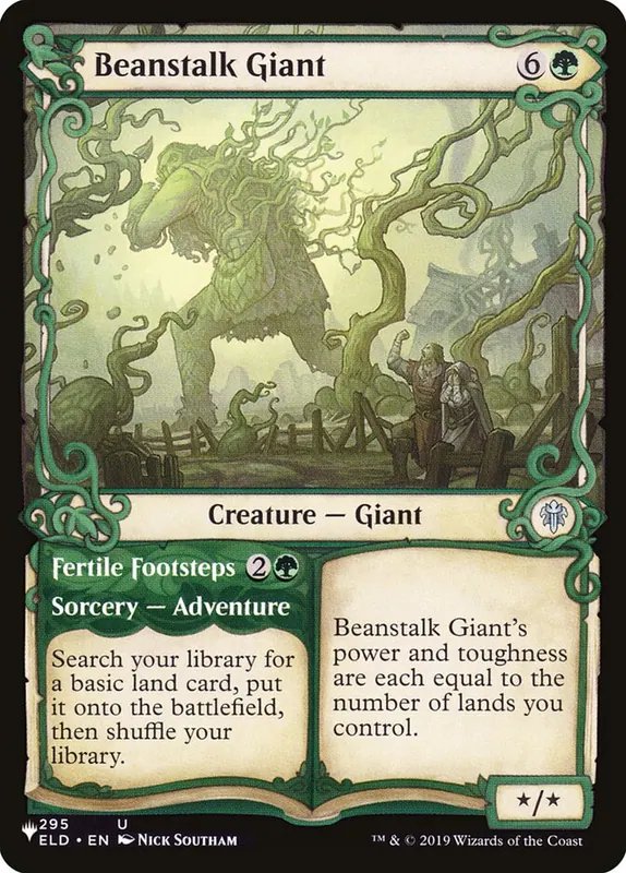 Beanstalk Giant // Fertile Footsteps [The List]