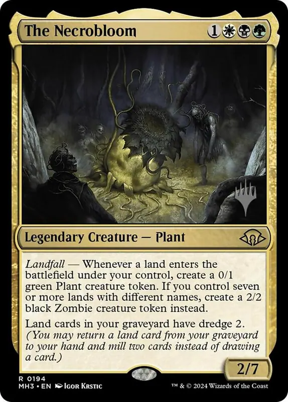 The Necrobloom [Modern Horizons 3 Promos]