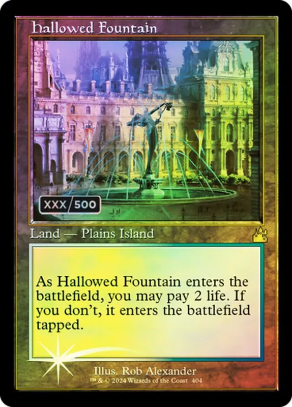 Hallowed Fountain [Ravnica Remastered]