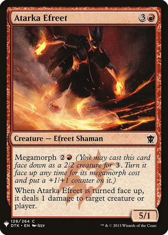 Atarka Efreet [The List]