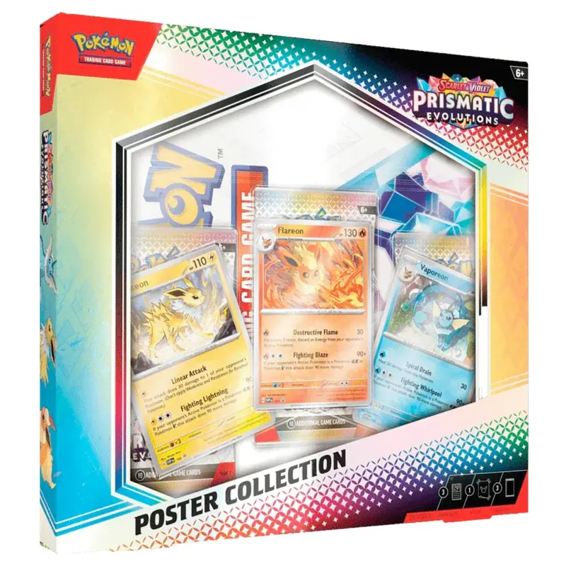 Pokémon - Prismatic Evolutions - Poster Collection - Ingles