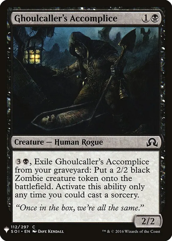 Ghoulcaller's Accomplice [The List]