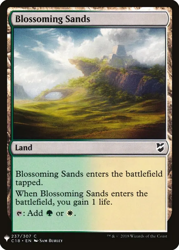 Blossoming Sands [The List]