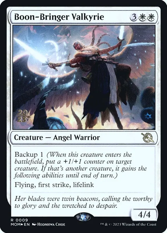 Boon-Bringer Valkyrie [March of the Machine Promos]