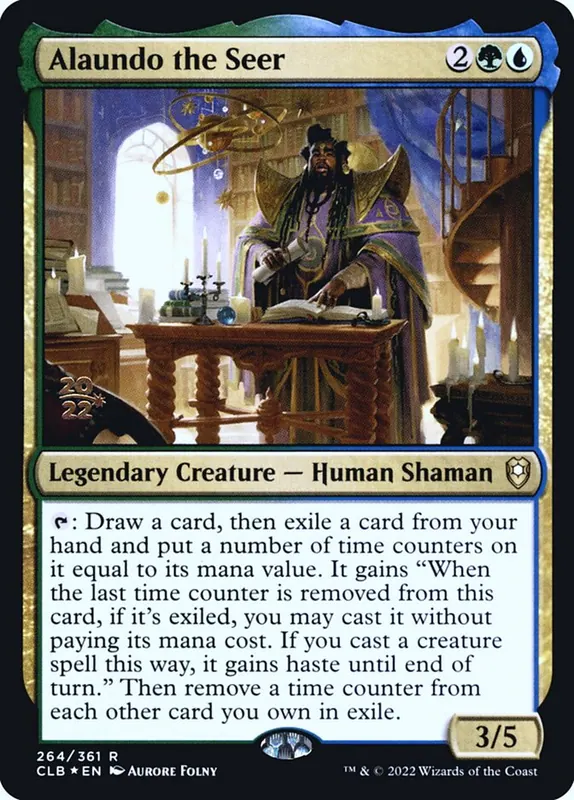 Alaundo the Seer [Battle for Baldur's Gate Promos]
