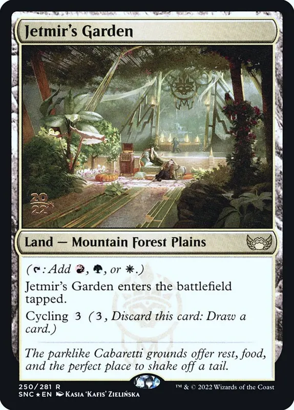 Jetmir's Garden [Streets of New Capenna Promos]