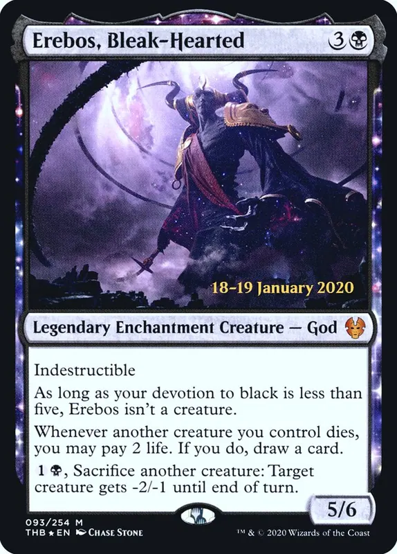 Erebos, Bleak-Hearted [Theros Beyond Death Promos]