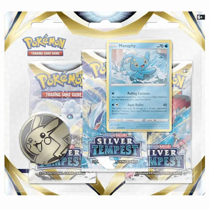 Pokémon Blister Pack Silver Tempest Manaphy - Ingles
