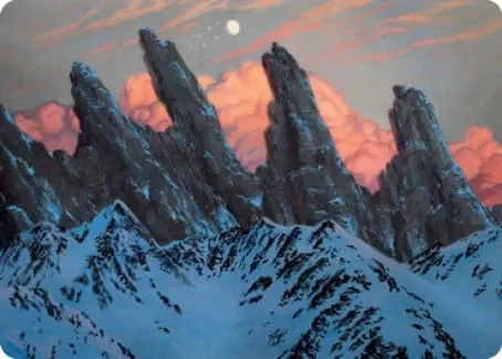 Mountain (275) Art Card [Dungeons & Dragons: Adventures in the Forgotten Realms Art Series]