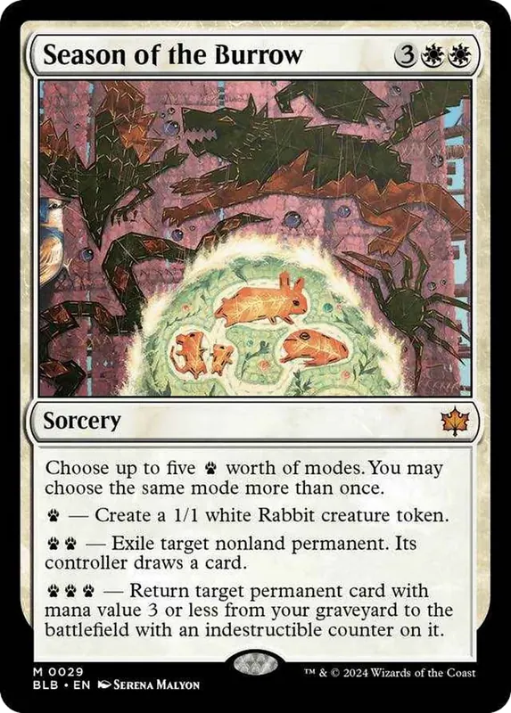 Season of the Burrow [Bloomburrow]