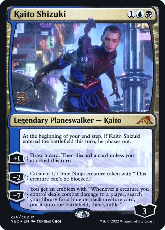 Kaito Shizuki [Kamigawa: Neon Dynasty Promos]
