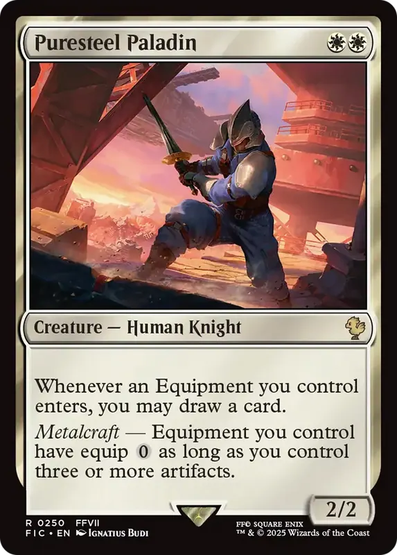 Puresteel Paladin [FINAL FANTASY Commander]