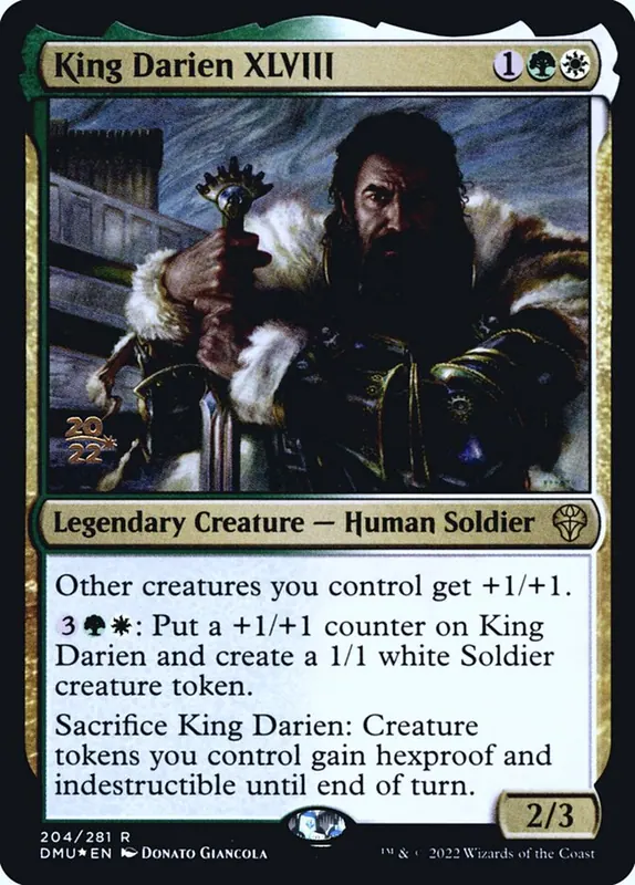 King Darien XLVIII [Dominaria United Promos]