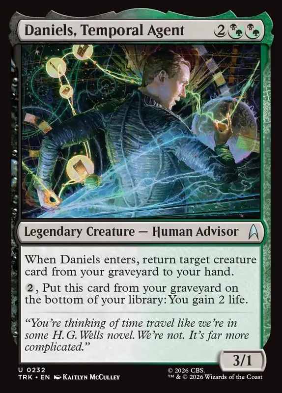 Daniels, Temporal Agent [Star Trek]