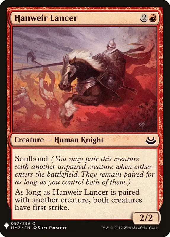 Hanweir Lancer [The List]