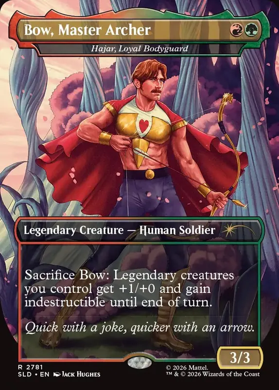 Hajar, Loyal Bodyguard [Secret Lair Drop]