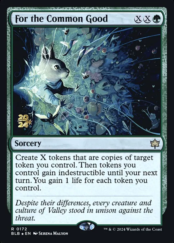 For the Common Good [Bloomburrow Promos]