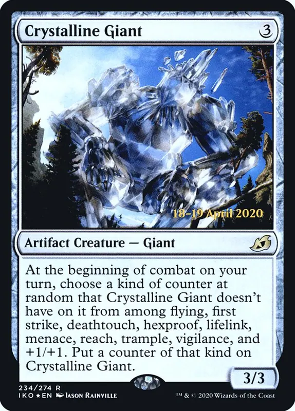 Crystalline Giant [Ikoria: Lair of Behemoths Promos]