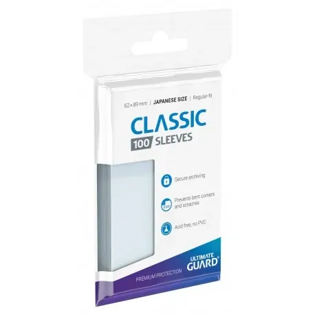 ULTIMATE GUARD REGULAR FIT CLEAR JAPANESE SIZE