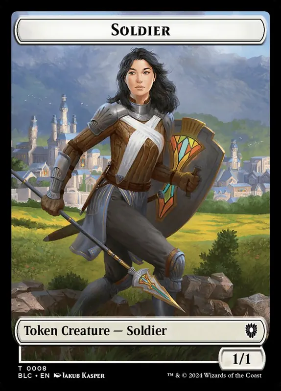 Soldier [Bloomburrow Commander Tokens]