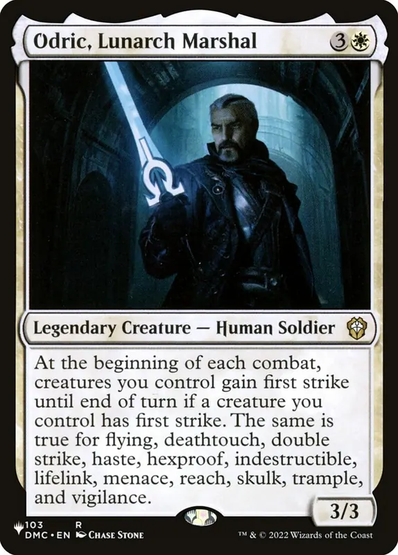 Odric, Lunarch Marshal [The List]