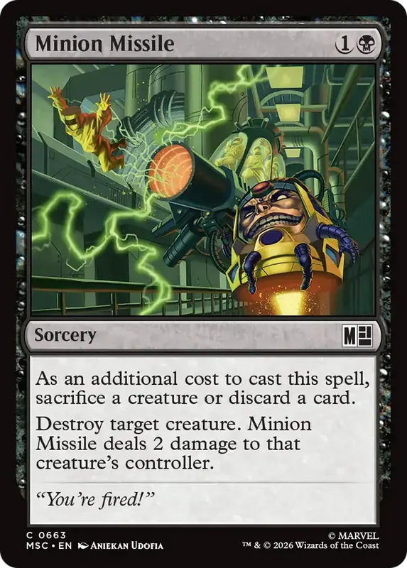 Minion Missile [Marvel Super Heroes Commander]