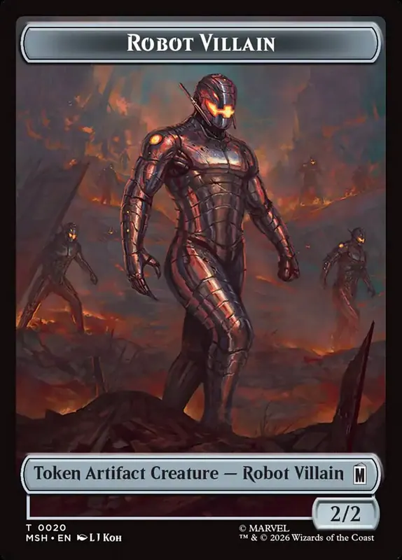 Robot Villain [Marvel Super Heroes Tokens]