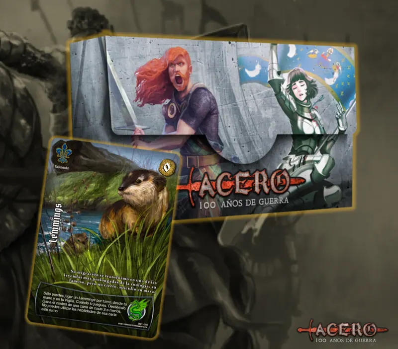 KIT DE TORNEO ACERO 100 AÑOS DE GUERRA