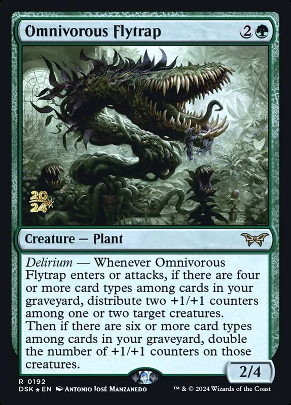 Omnivorous Flytrap [Duskmourn: House of Horror Promos]