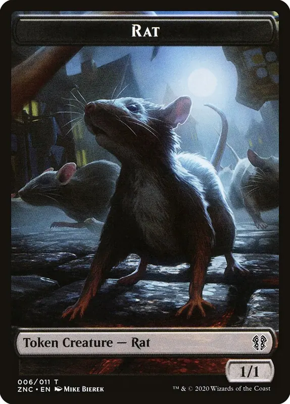Rat [Zendikar Rising Commander Tokens]