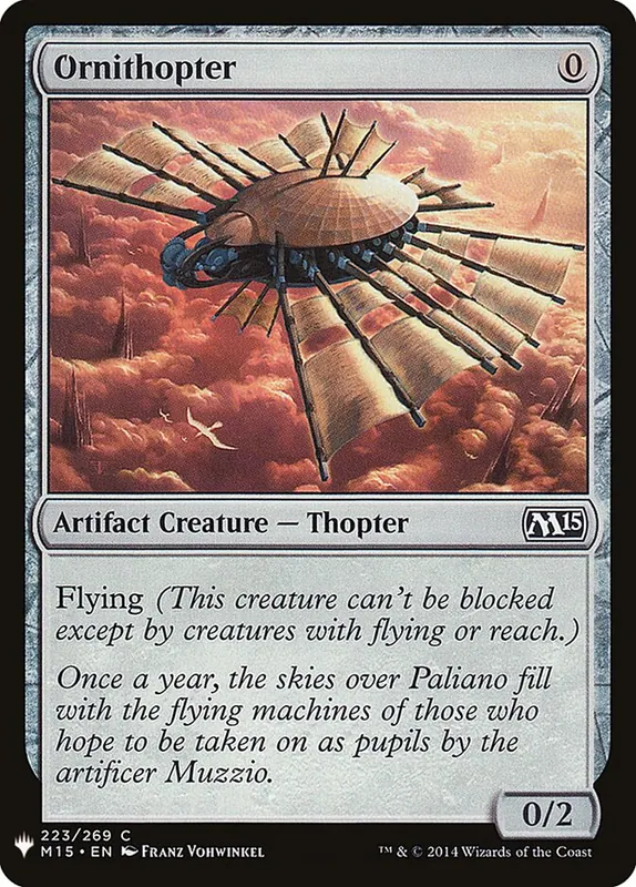 Ornithopter [The List]